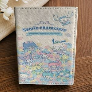 Sanrio Friends Pastel Parade Passport Wallet